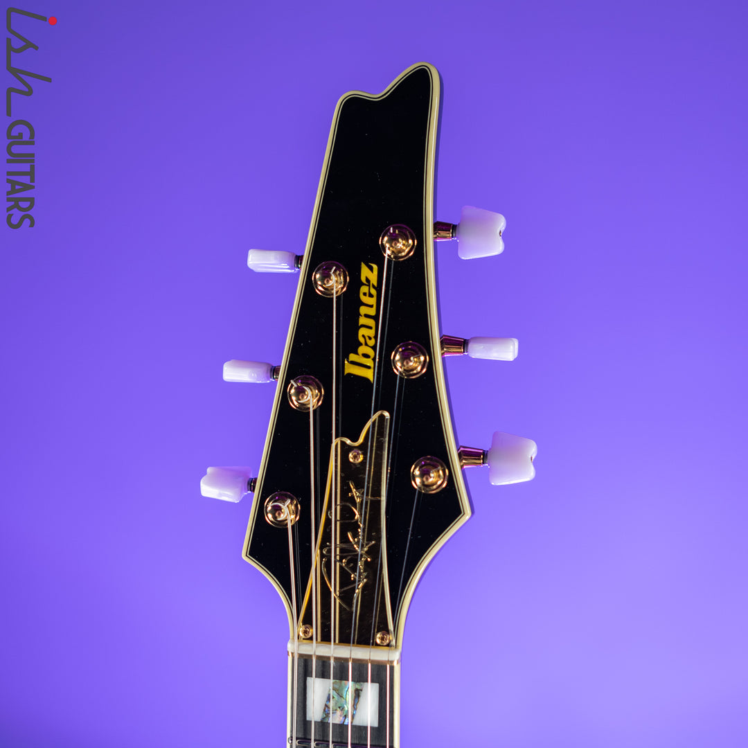 2019 Ibanez Paul Stanley Signature PS4CM Gold Cracked Mirror