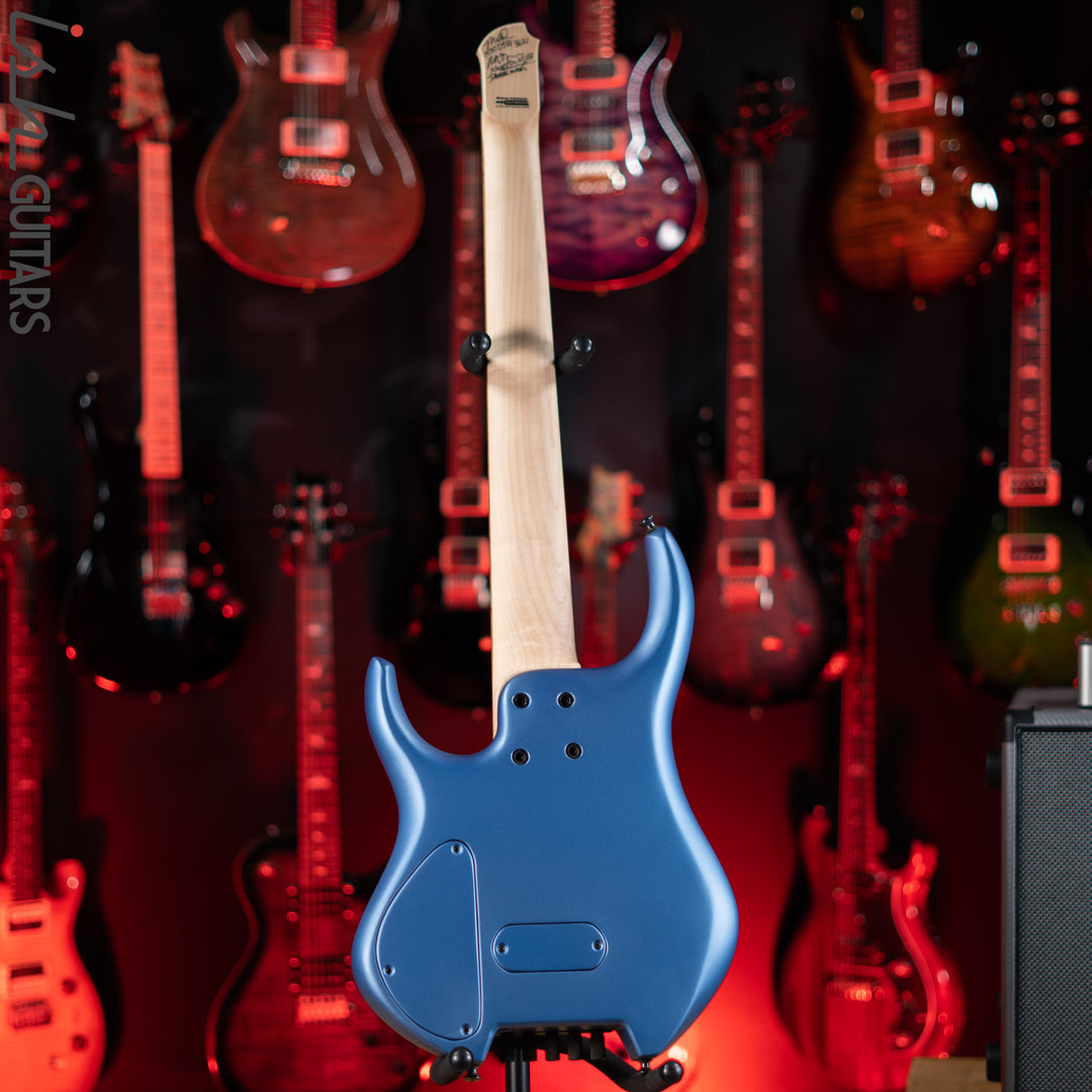 MTD H30D5-24 5-String Short Scale Headless Bass Lake Placid Blue Satin