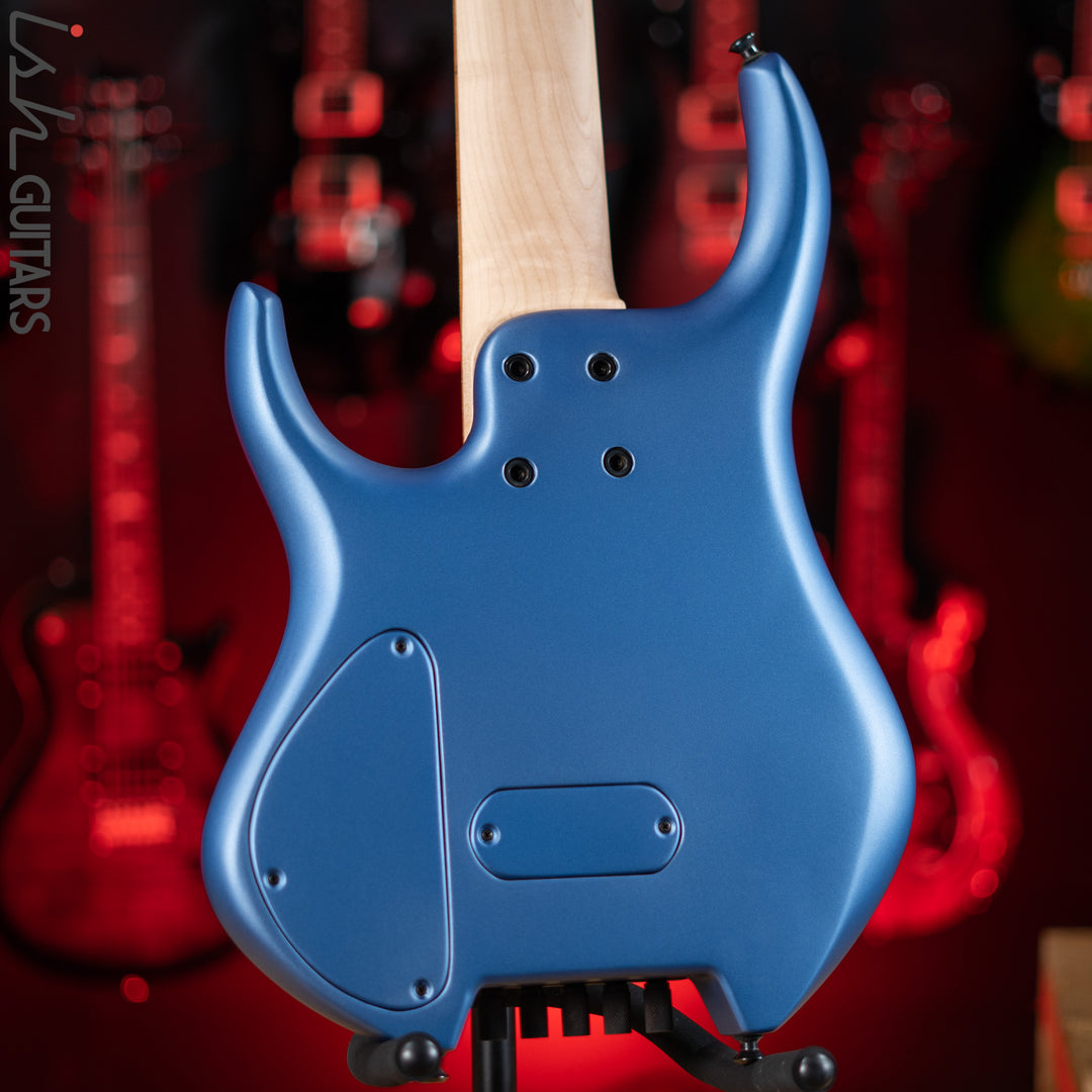 MTD H30D5-24 5-String Short Scale Headless Bass Lake Placid Blue Satin