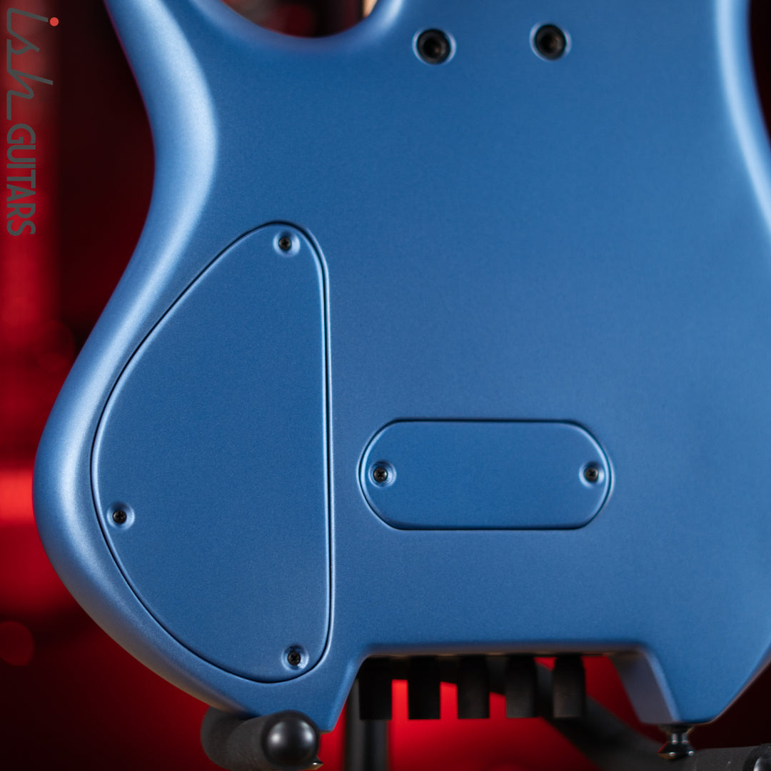 MTD H30D5-24 5-String Short Scale Headless Bass Lake Placid Blue Satin