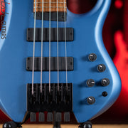 MTD H30D5-24 5-String Short Scale Headless Bass Lake Placid Blue Satin