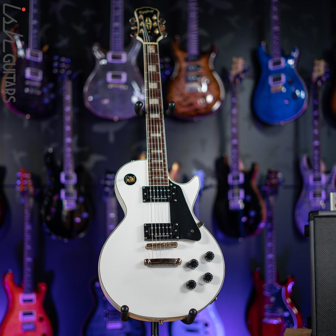 2008 Epiphone Les Paul Custom White