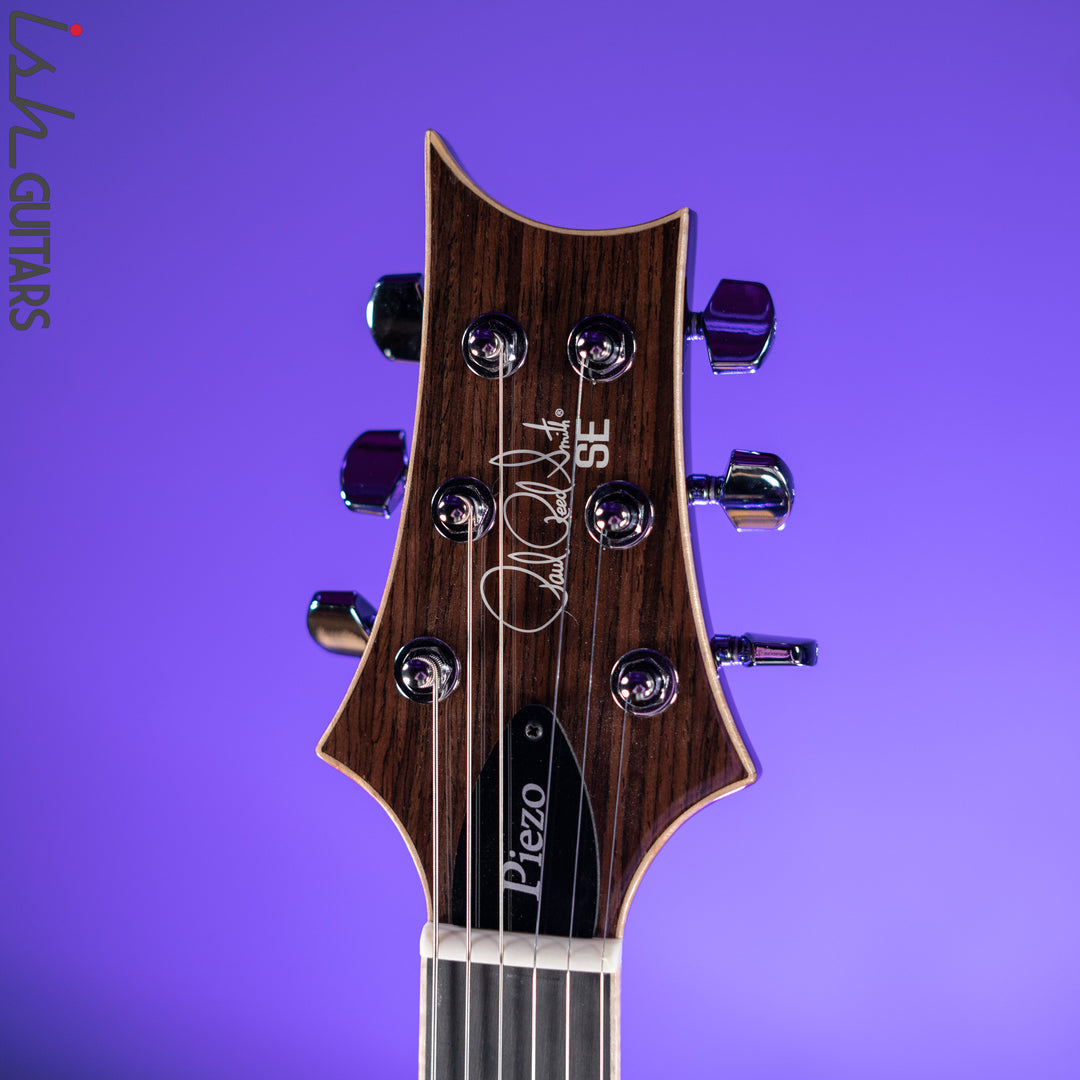 PRS SE Hollowbody II Piezo Electric Guitar Black Gold Burst