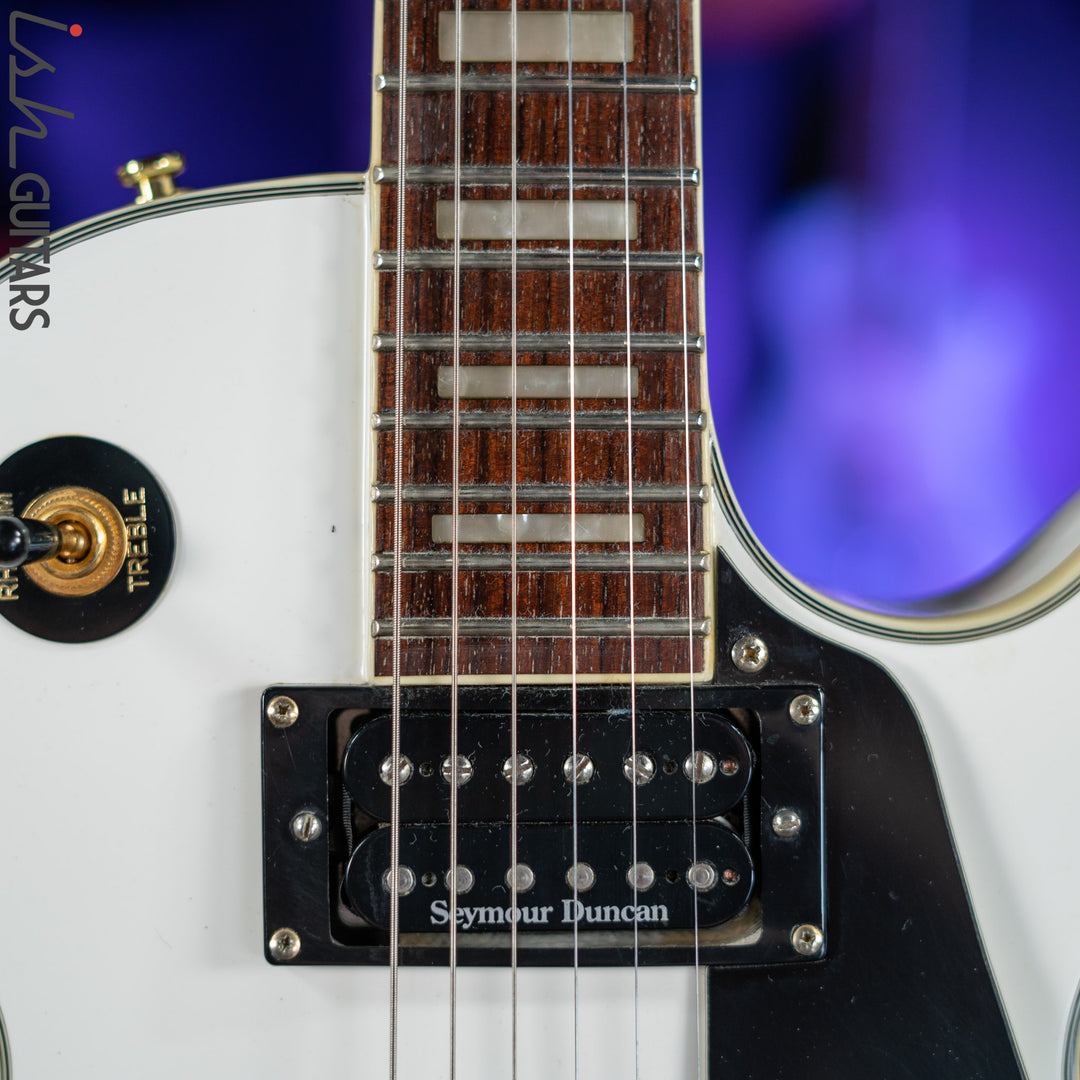 2008 Epiphone Les Paul Custom White
