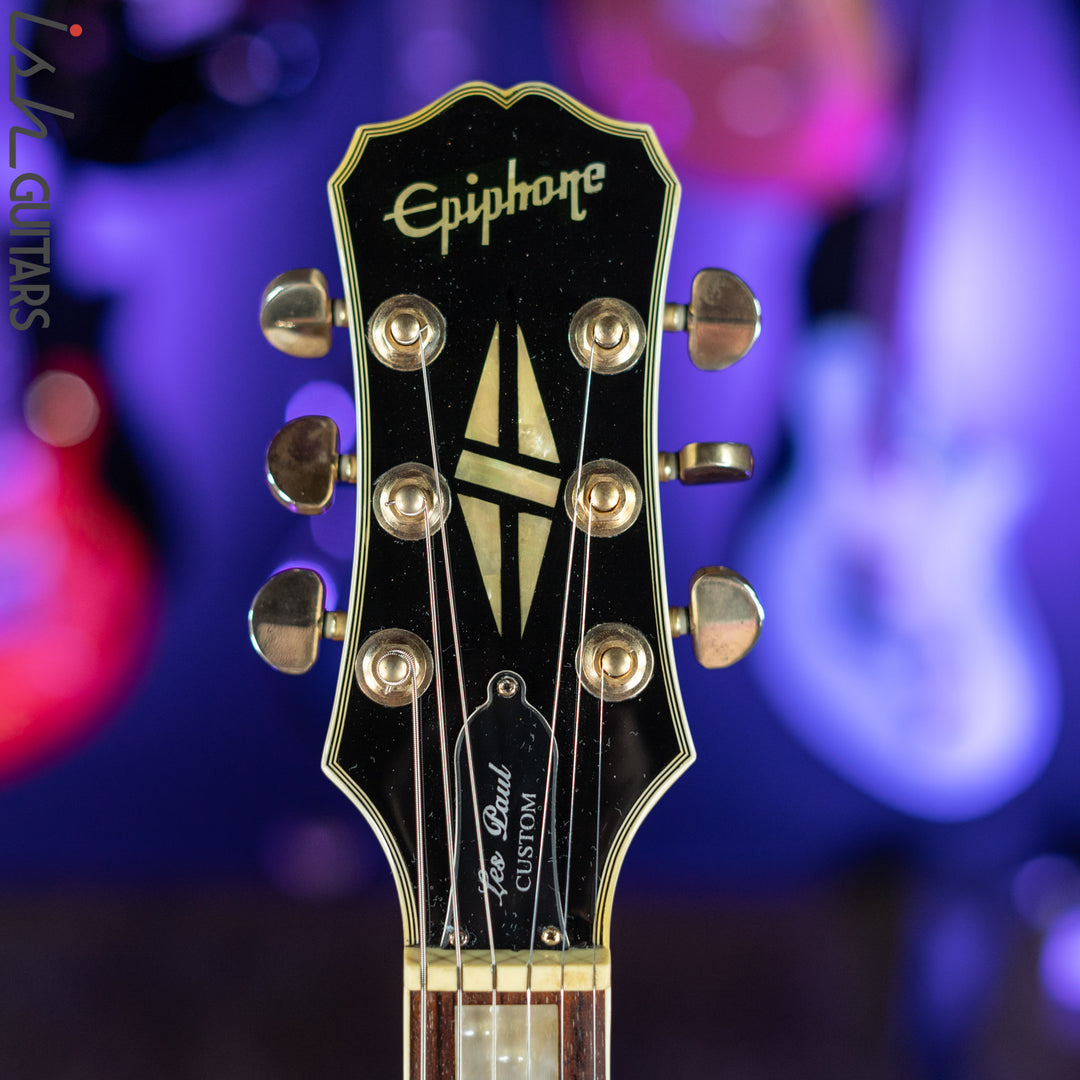 2008 Epiphone Les Paul Custom White