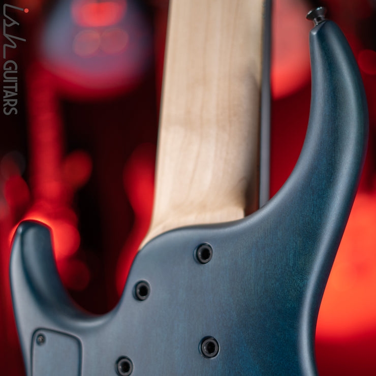 MTD 635-24 6-String Bass Quilt Maple Blue Burst Satin