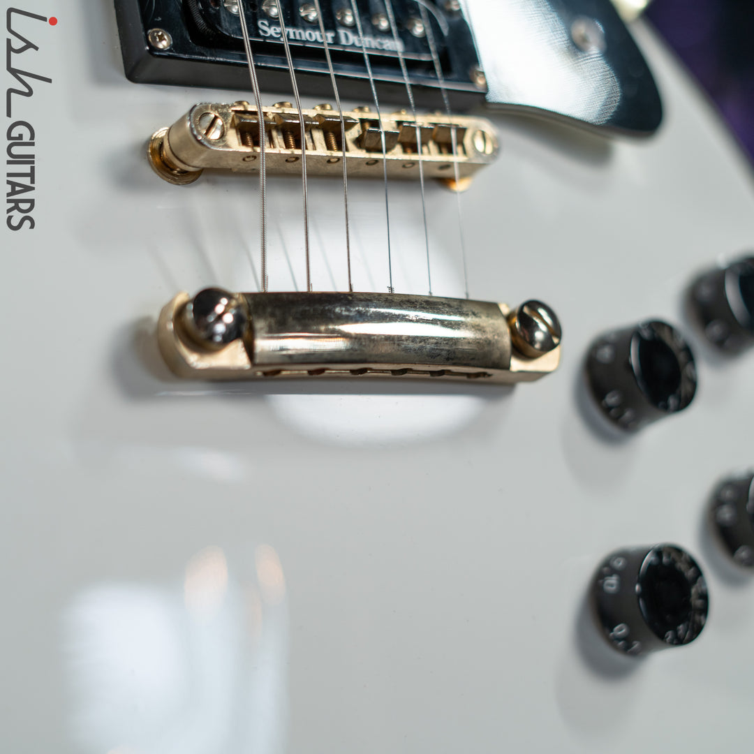 2008 Epiphone Les Paul Custom White