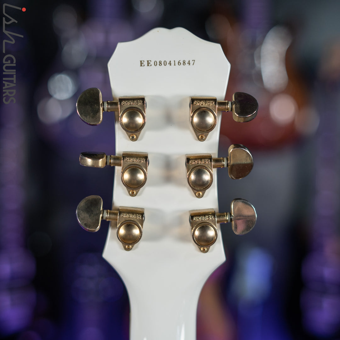 2008 Epiphone Les Paul Custom White