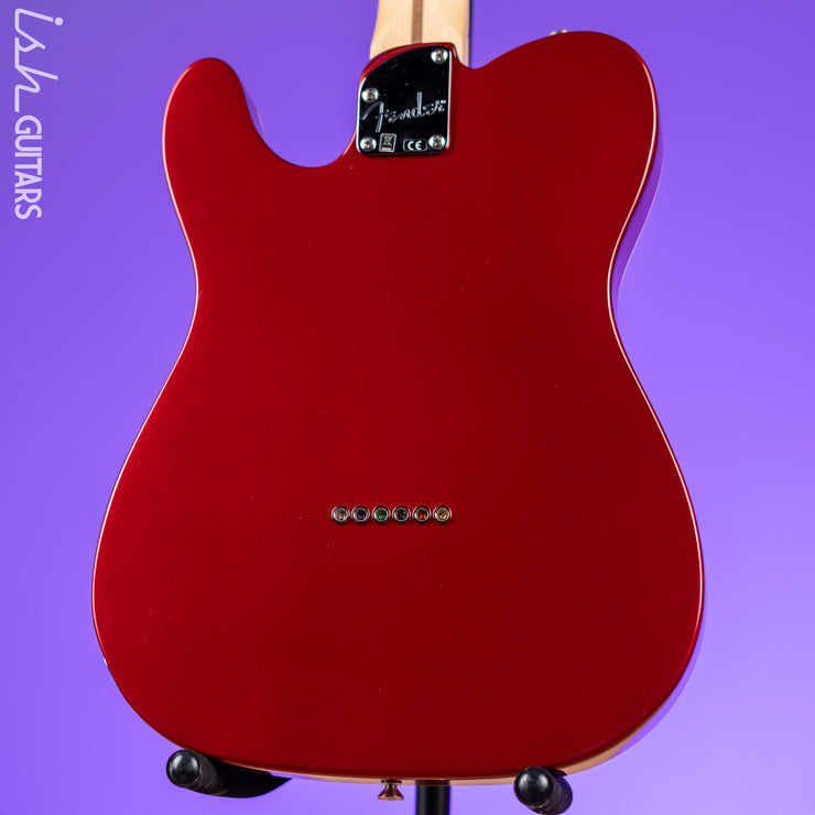 2021 Fender Deluxe Telecaster Thinline Candy Apple Red