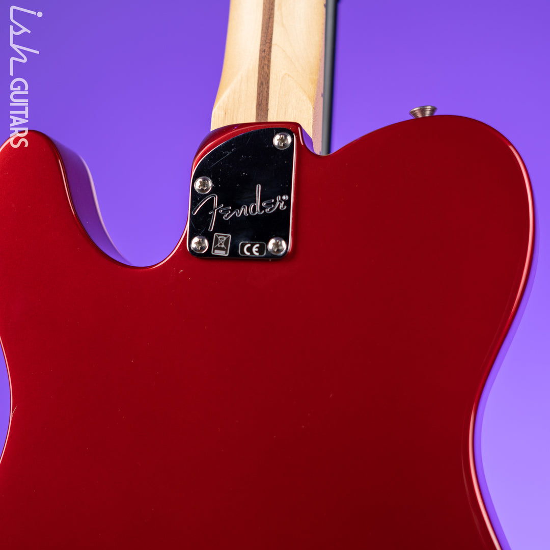 2021 Fender Deluxe Telecaster Thinline Candy Apple Red