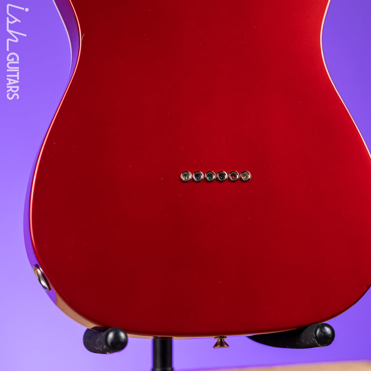2021 Fender Deluxe Telecaster Thinline Candy Apple Red