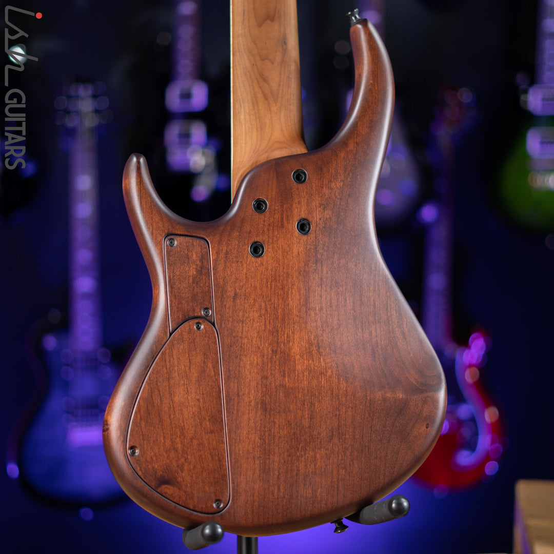 MTD 535-24 Bass Maple Burl Top Amber Burst Satin