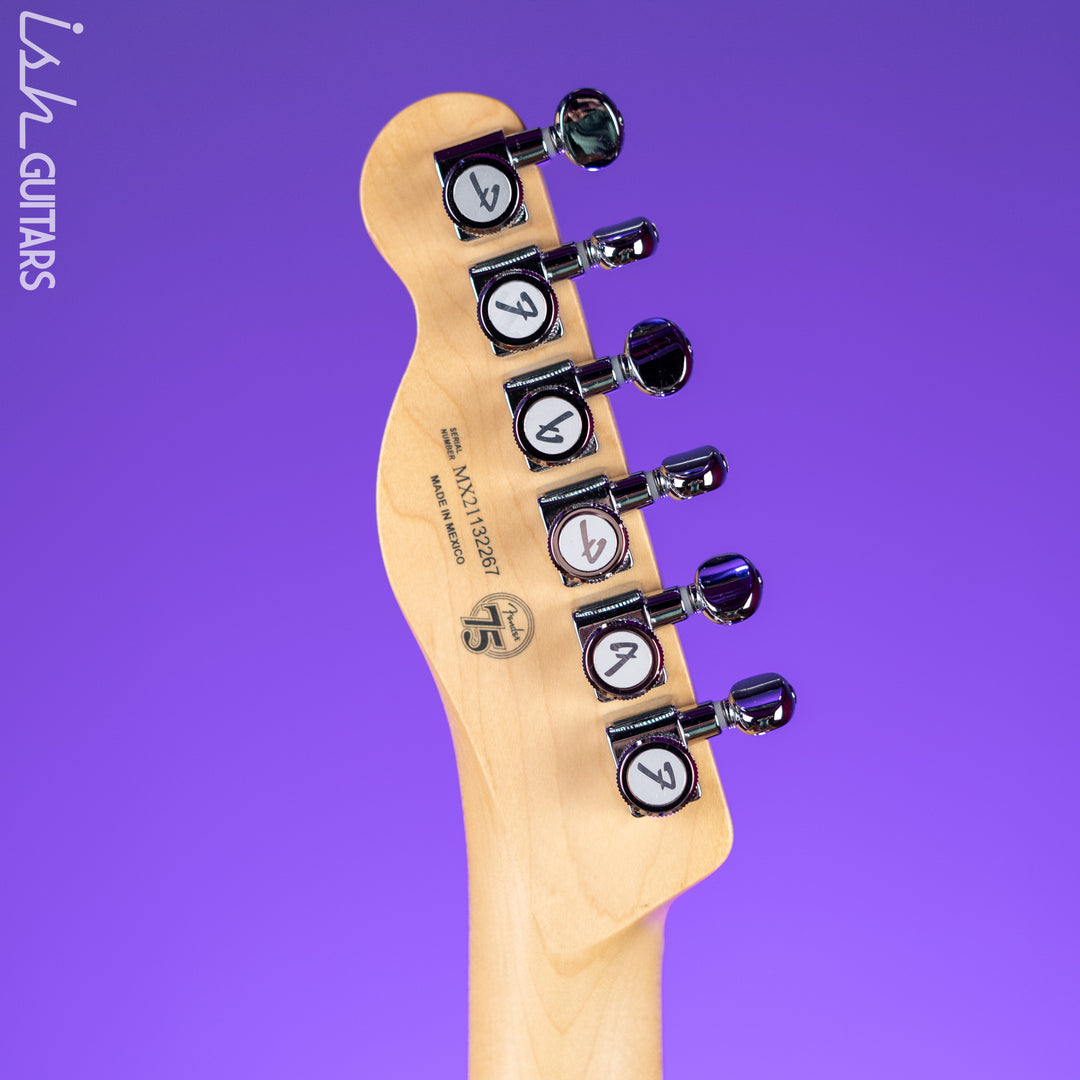 2021 Fender Deluxe Telecaster Thinline Candy Apple Red