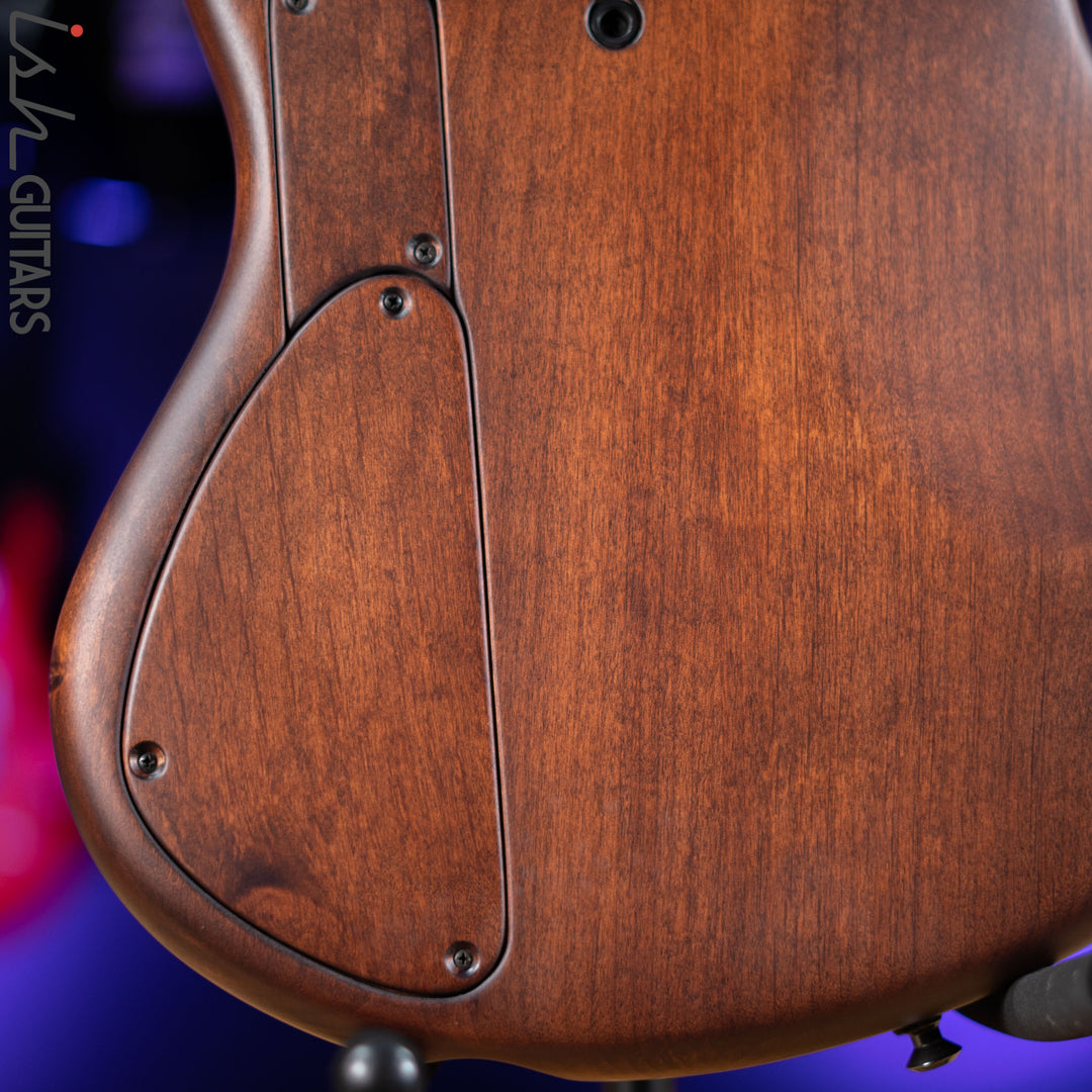 MTD 535-24 Bass Maple Burl Top Amber Burst Satin