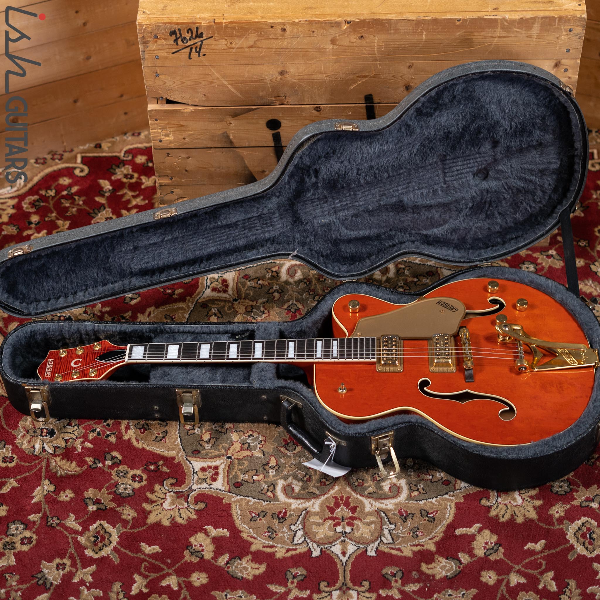 1990 Gretsch 6120 Orange – Ish Guitars