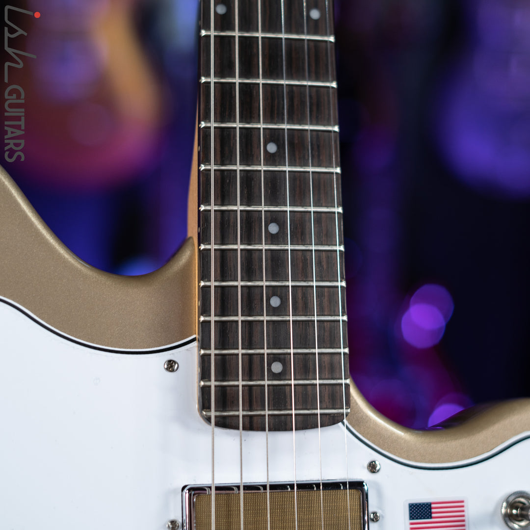 Harmony Silhouette Electric Guitar Champagne
