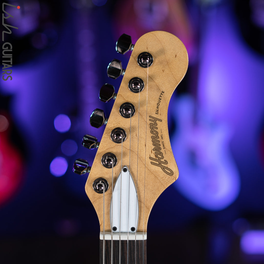 Harmony Silhouette Electric Guitar Champagne