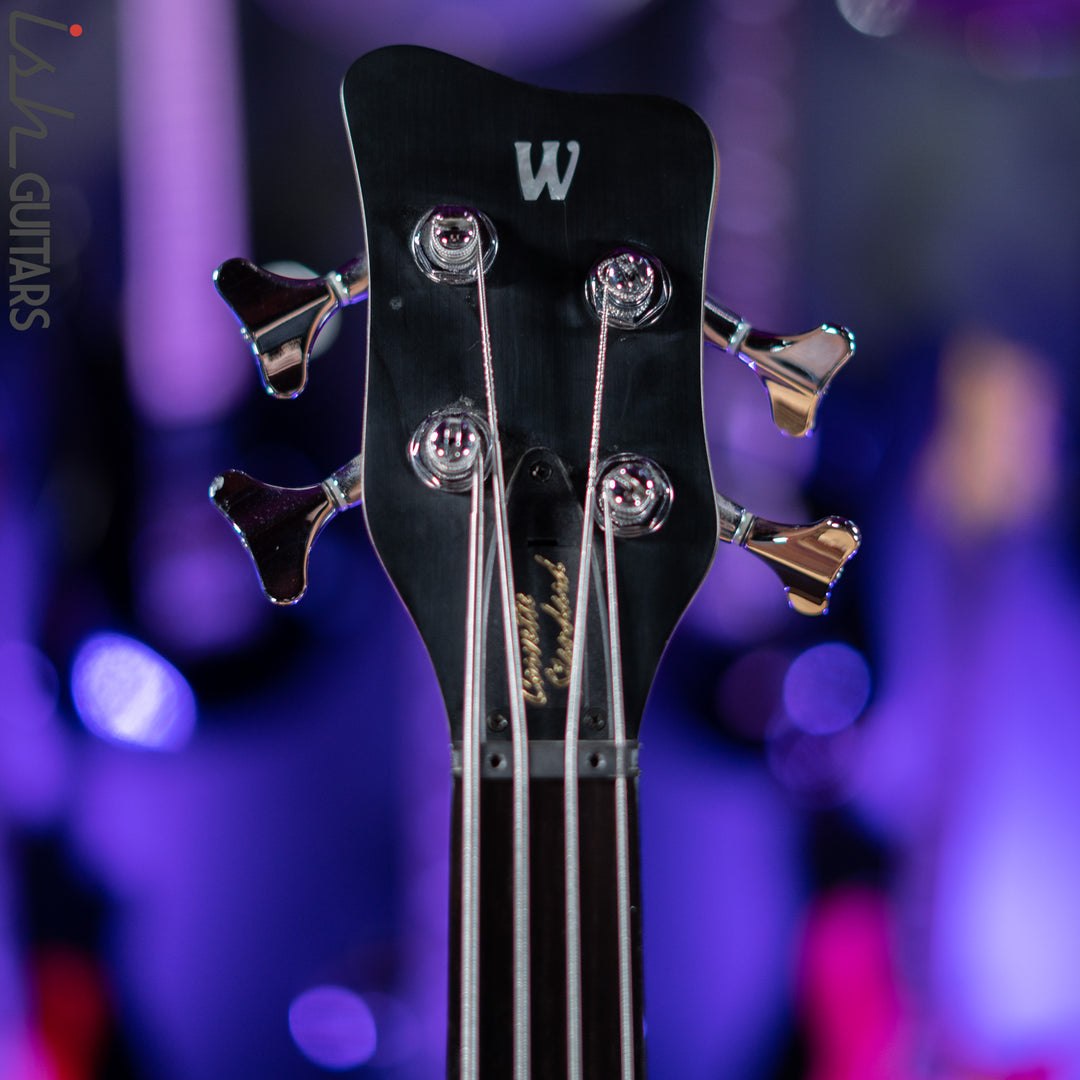 2004 Warwick Corvette Standard 4 Fretless Bass Natural