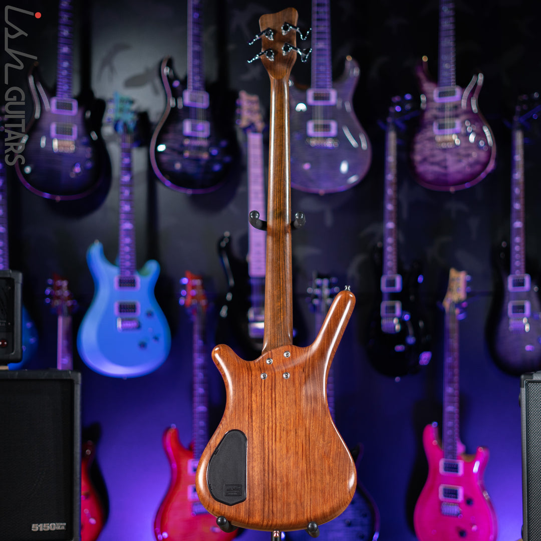 2004 Warwick Corvette Standard 4 Fretless Bass Natural