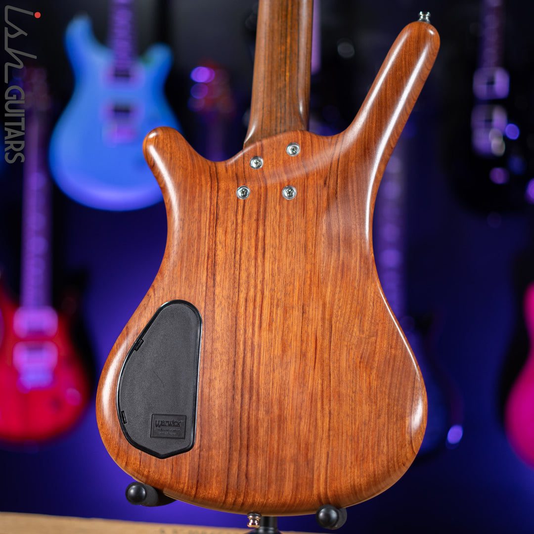 2004 Warwick Corvette Standard 4 Fretless Bass Natural