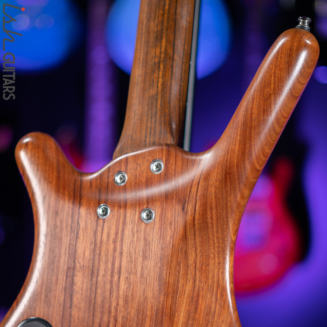 2004 Warwick Corvette Standard 4 Fretless Bass Natural