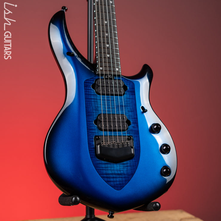 2022 Ernie Ball Music Man Majesty John Petrucci Signature Titan Blue