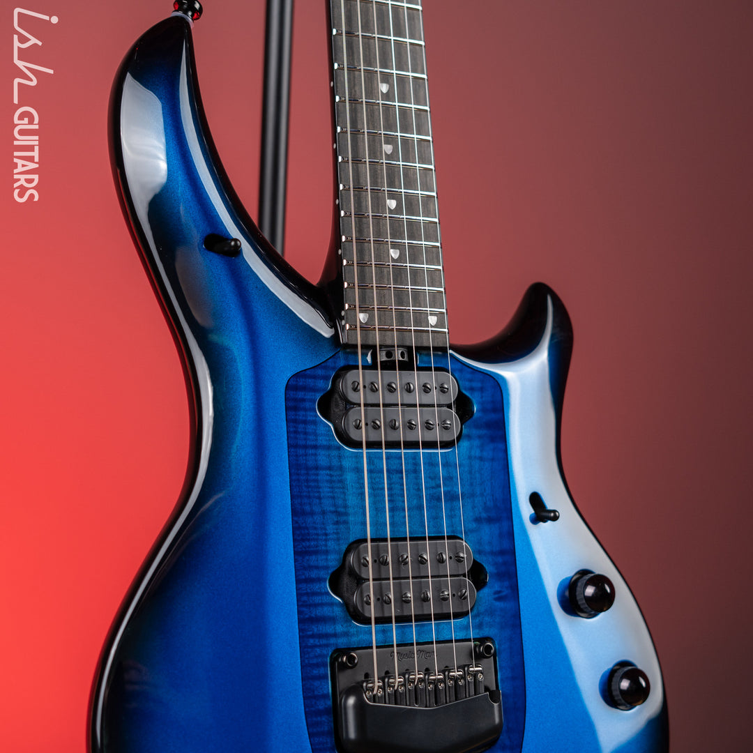 2022 Ernie Ball Music Man Majesty John Petrucci Signature Titan Blue