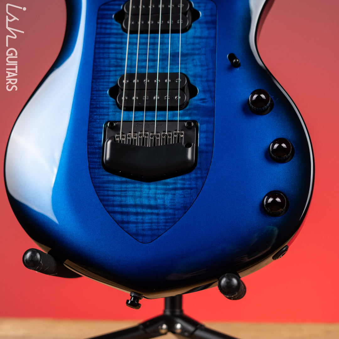 2022 Ernie Ball Music Man Majesty John Petrucci Signature Titan Blue