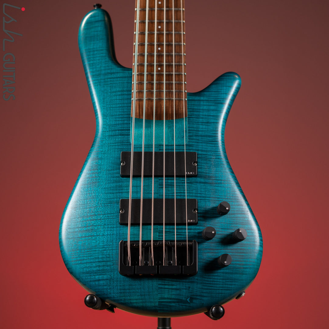 2001 Spector USA NS-JH6 #001 Peacock Blue Matte Owned by Stuart Specto –  Ish Guitars