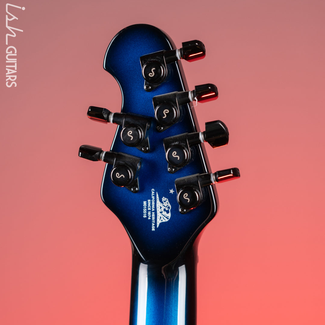 2022 Ernie Ball Music Man Majesty John Petrucci Signature Titan Blue