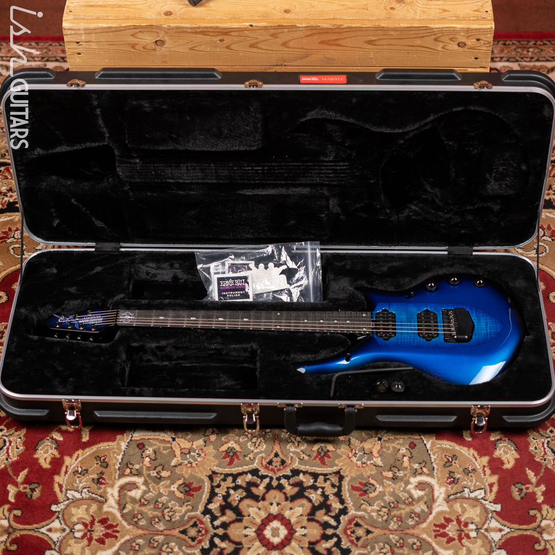 2022 Ernie Ball Music Man Majesty John Petrucci Signature Titan Blue