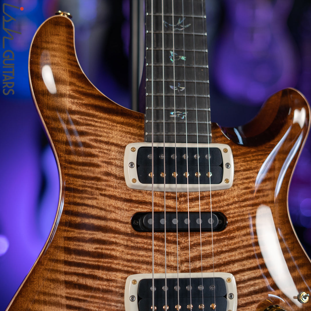 PRS Wood Library Modern Eagle V 10 Top Flame Copperhead Burst