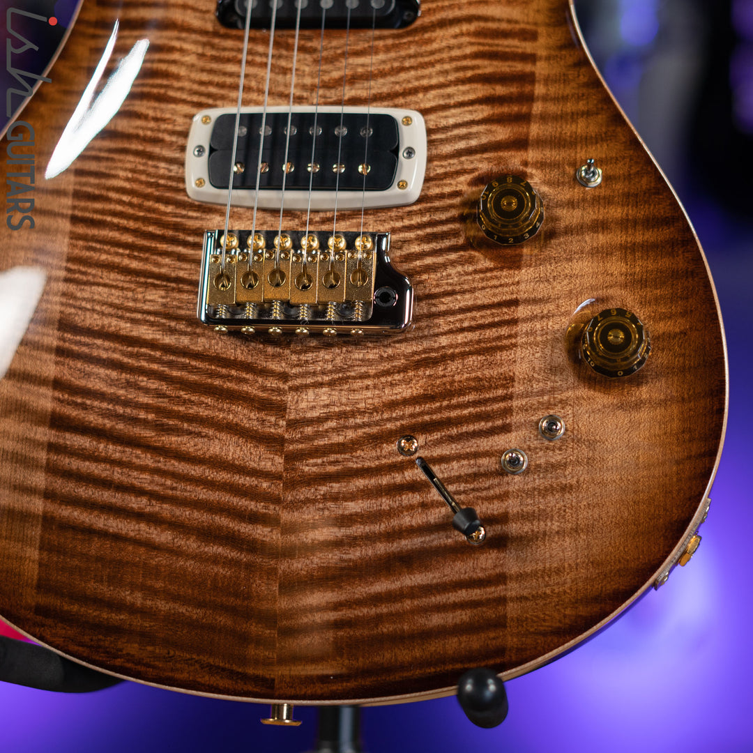 PRS Wood Library Modern Eagle V 10 Top Flame Copperhead Burst
