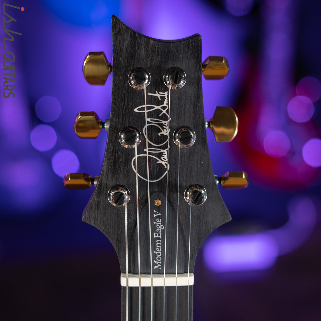 PRS Wood Library Modern Eagle V 10 Top Flame Copperhead Burst