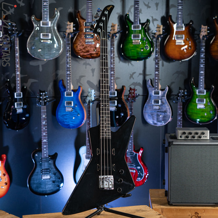 1986 Gibson Explorer Bass Black – Ish Guitars