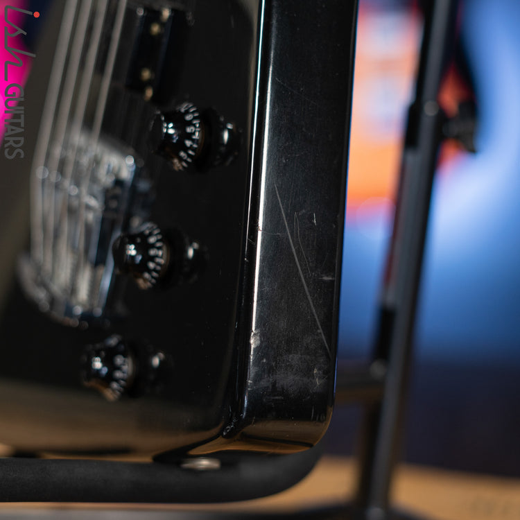 1986 Gibson Explorer Bass Black – Ish Guitars