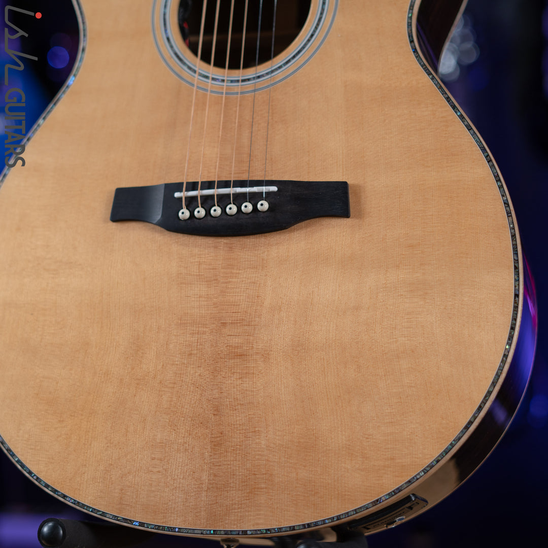 PRS SE A60E Angelus Acoustic Electric Guitar Ziricote Demo