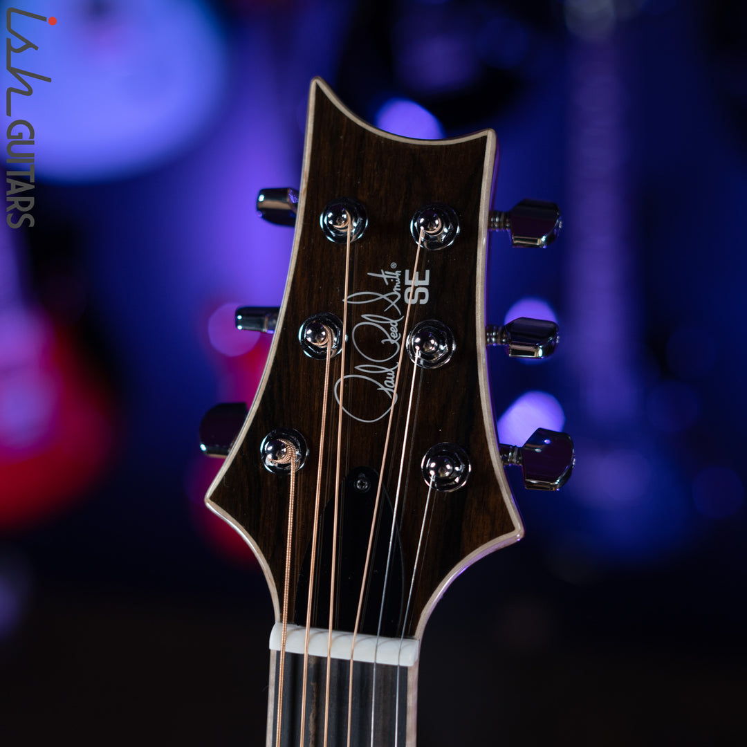 PRS SE A60E Angelus Acoustic Electric Guitar Ziricote Demo