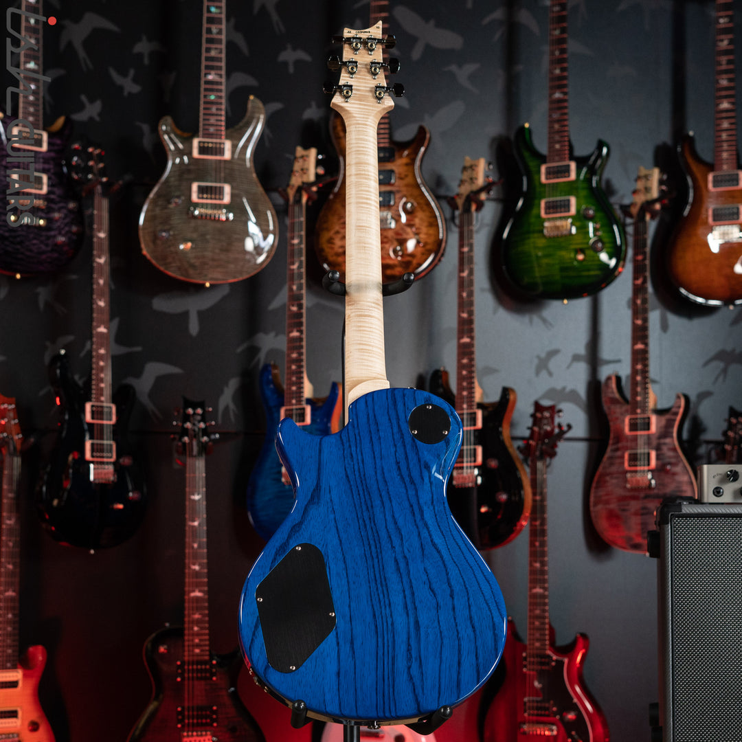 PRS Tremonti Stoptail Wood Library Violet Blue Burst 10 Top Quilt