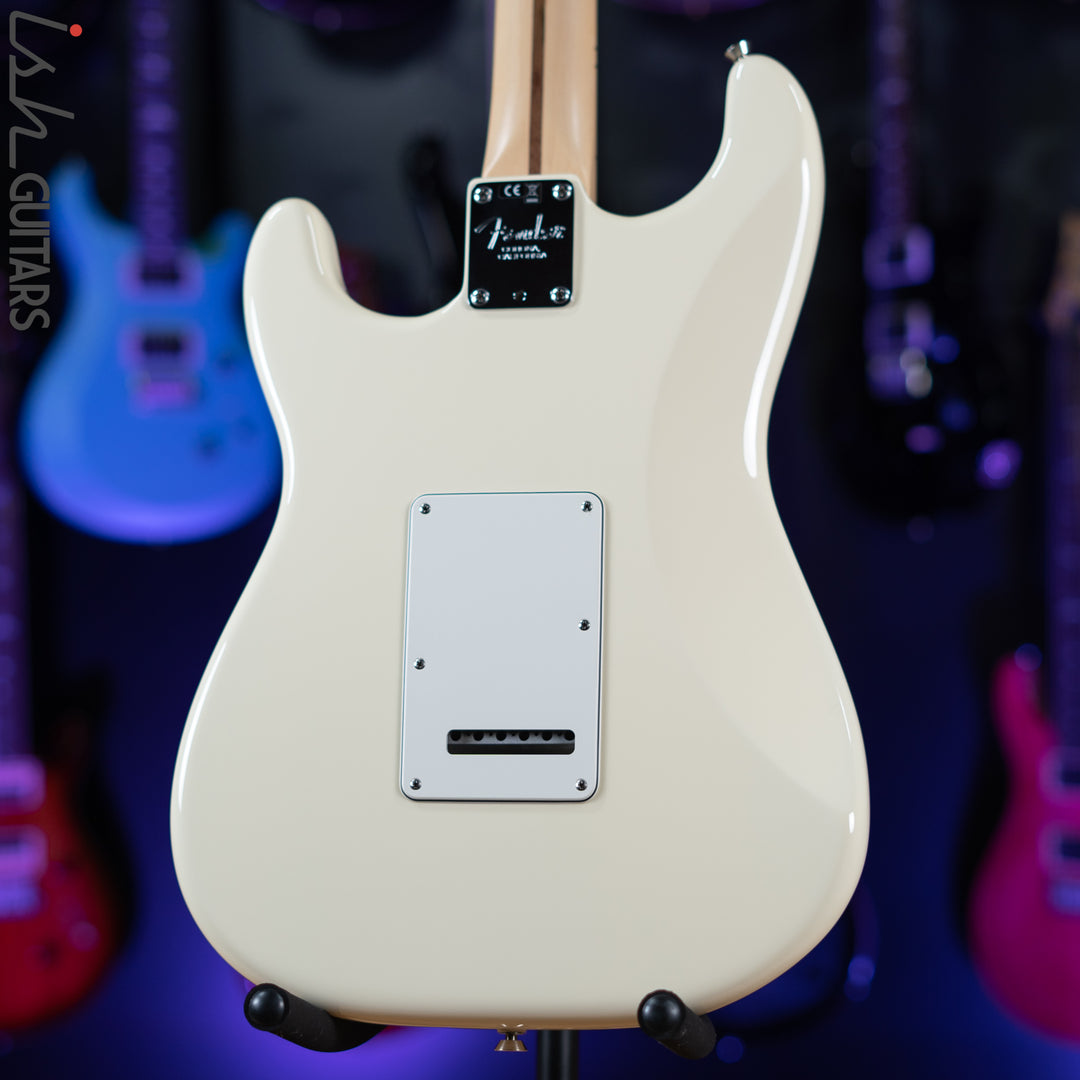 2017 Fender American Standard Stratocaster Olympic White