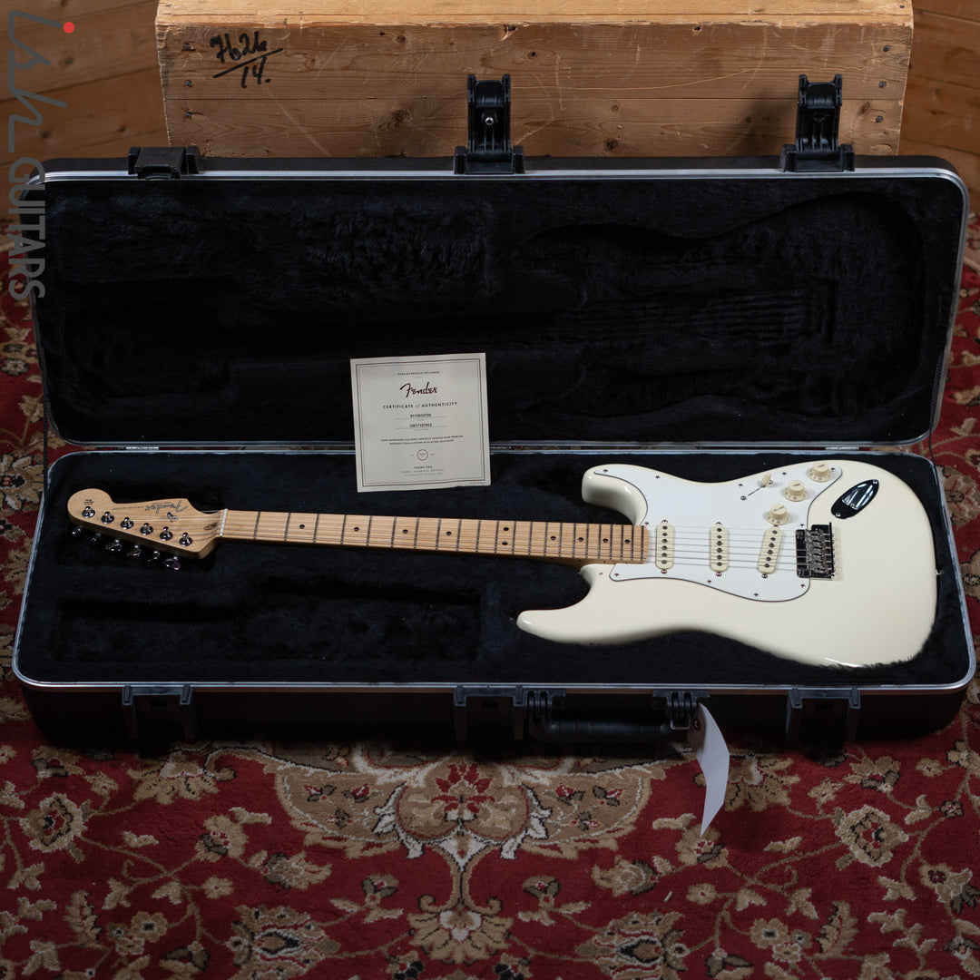 2017 Fender American Standard Stratocaster Olympic White