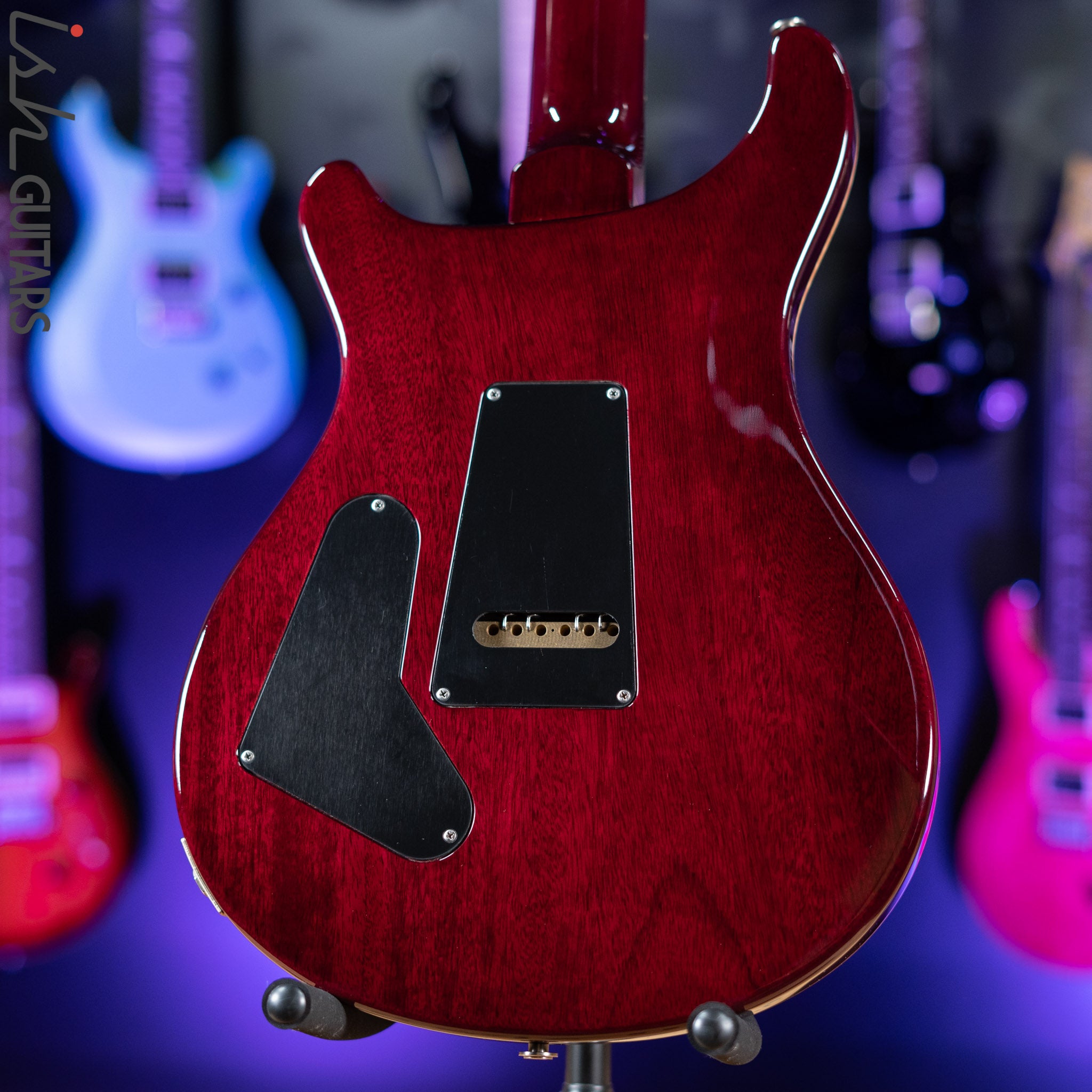 【10Top】PRS Custom 24 Angry Red 2011年製 2011 PRS Custom 24 10-Top Angry Larry – Ish Guitars