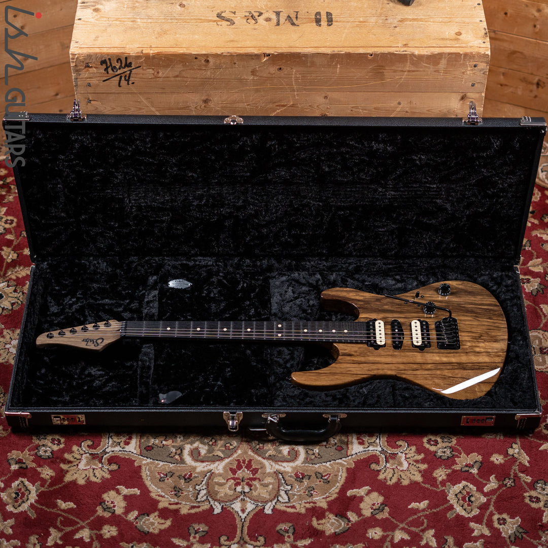2014 Suhr Modern Natural Black Limba