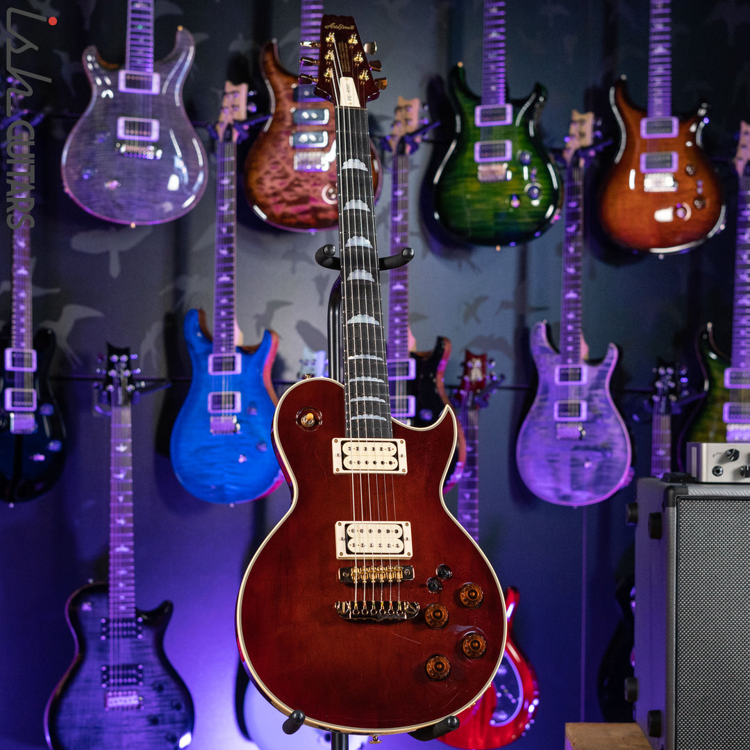 Aria Pro II PE-R80 Stained Brown Made in Japan MIJ Electric Guitar