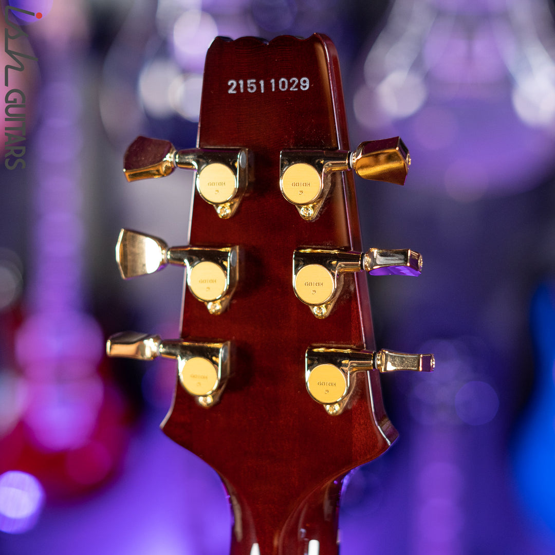 Aria Pro II PE-R80 Stained Brown Made in Japan MIJ Electric Guitar