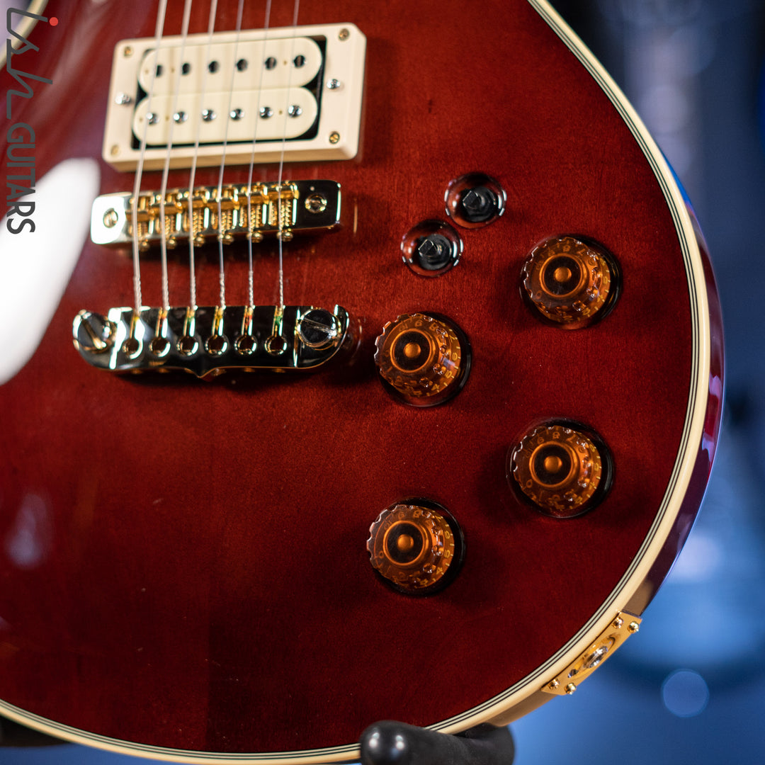 Aria Pro II PE-R80 Stained Brown Made in Japan MIJ Electric Guitar