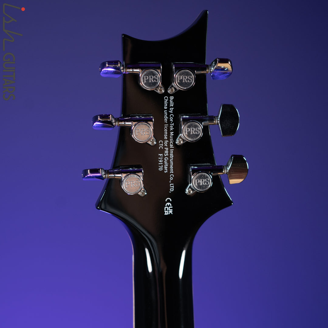 PRS SE Hollowbody II Piezo Electric Guitar Peacock Blue Sunburst