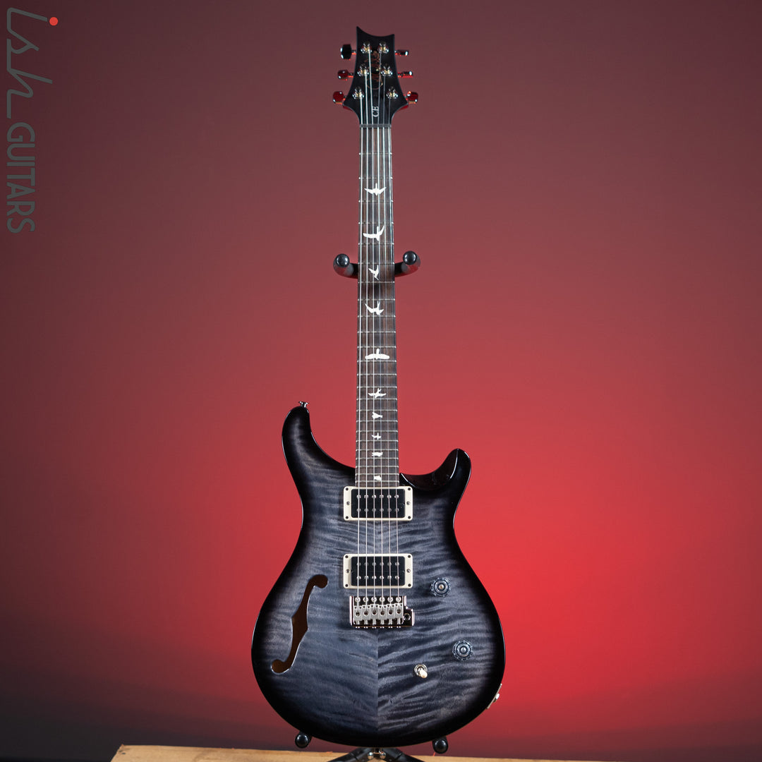 PRS CE 24 Semi-Hollow Faded Whale Blue Smokewrap