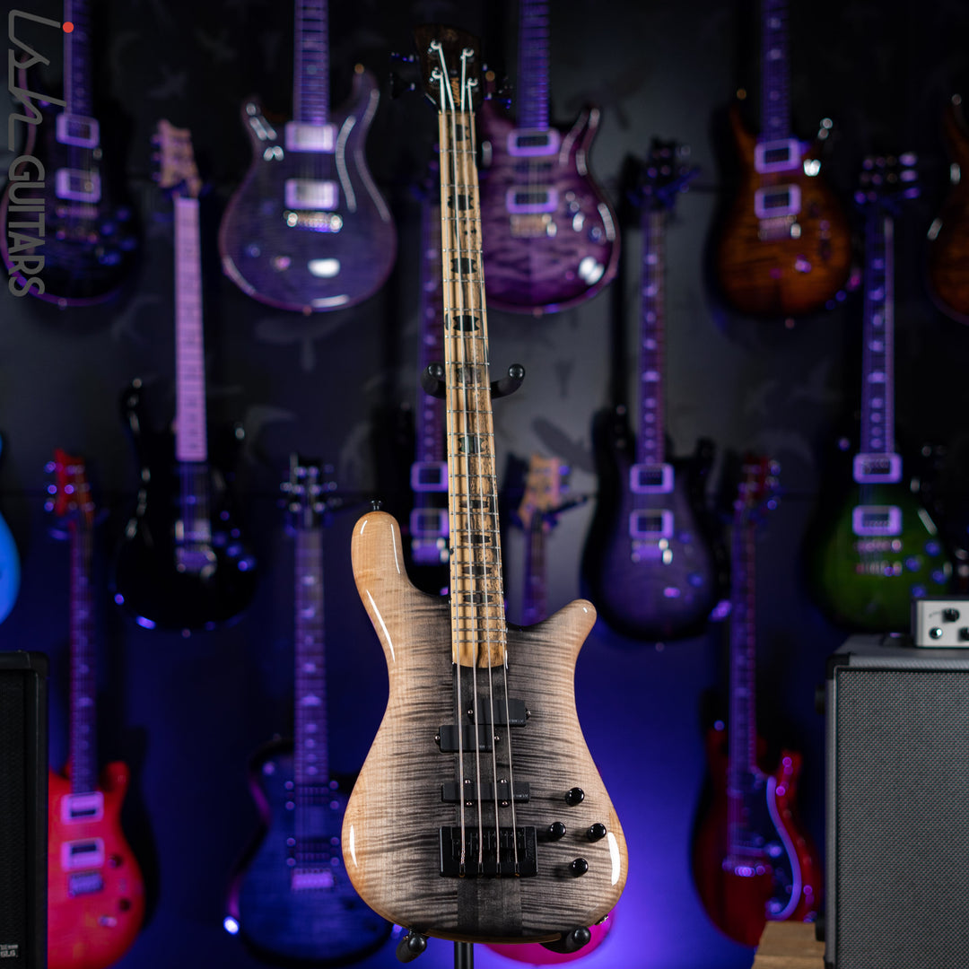 Spector NS-2 4-String Super Faded Black Reverse Burst