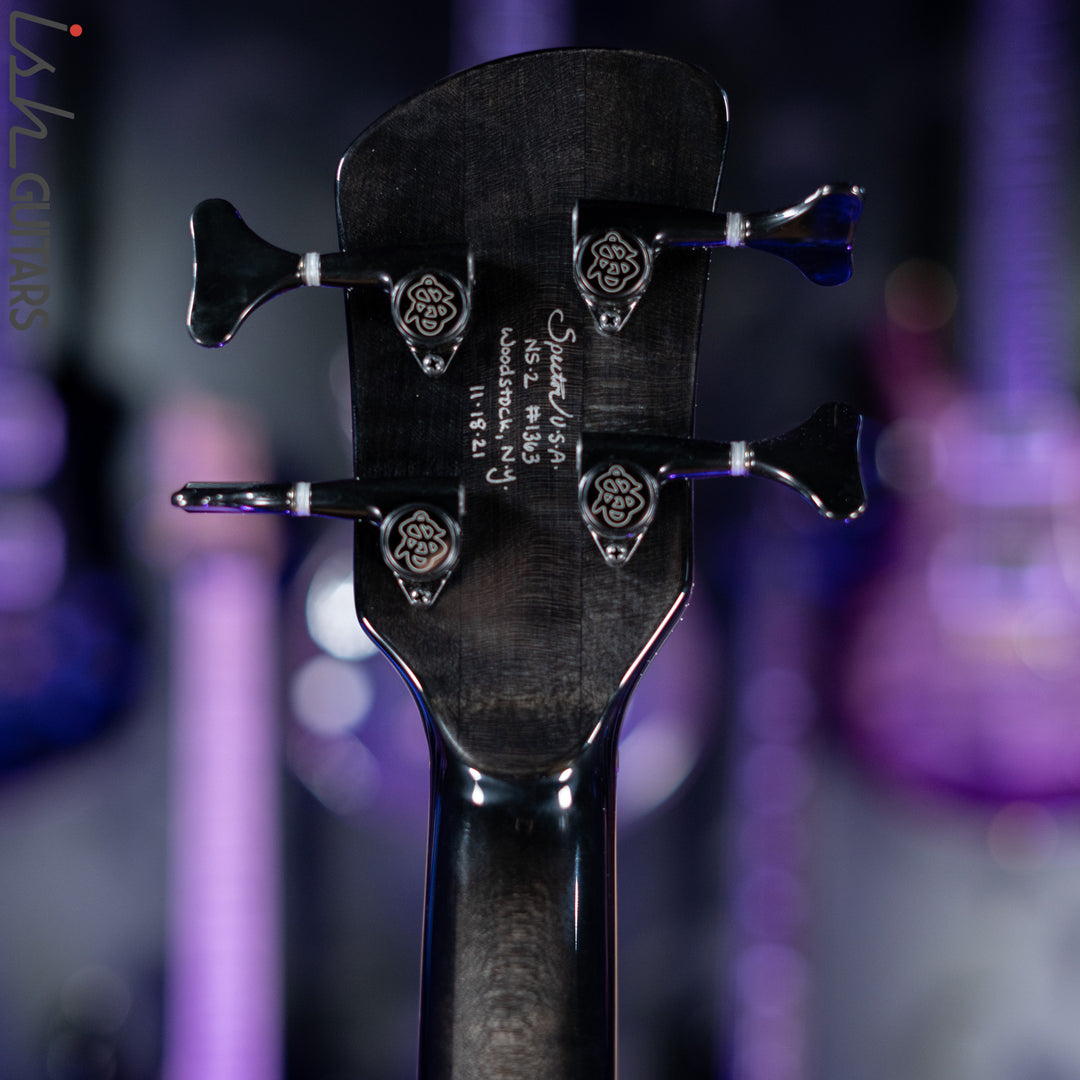 Spector NS-2 4-String Super Faded Black Reverse Burst